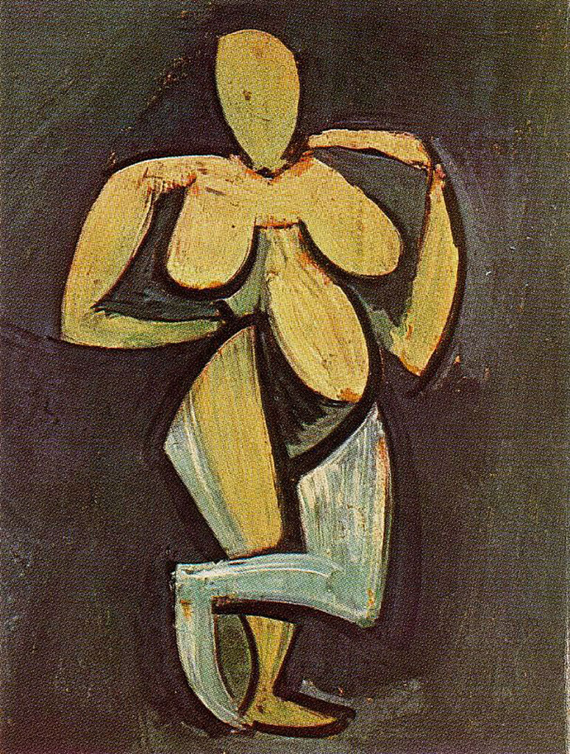 Picasso Standing female nude 1908